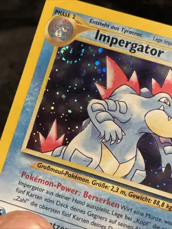 Pokemon TCG Feraligatr *SWIRL* Neo Genesis Holo Unlimited Rare Card 4/111 (LP) - Image 2