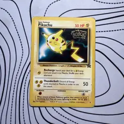 Pikachu 4 | Black Star Promo | WOTC Pokemon Card | HP - Image 1