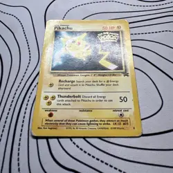 Pikachu 4 | Black Star Promo | WOTC Pokemon Card | HP - Image 2
