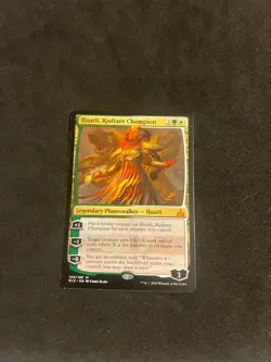 Huatli, Radiant Champion [Rivals of Ixalan] Magic MTG Cards LP - Image 1