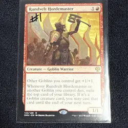 Rundvelt Hordemaster Dominaria United Regular Near Mint - Image 3
