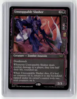 2024 Duskmourn: House of Horror - Showcase Unstoppable Slasher Rare Regular - Image 1