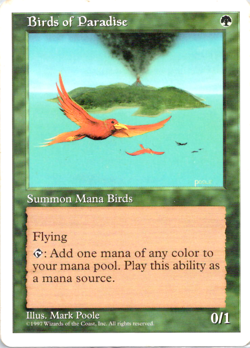 Birds of Paradise | 5ED | 142 | MP | 1997 - Image 1