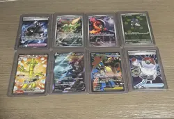 Pokemon TCG 8 mixed cards lot (Full art lot) - Image 1