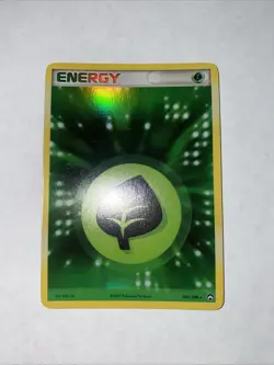Pokemon TCG Grass Energy Ex Power Keepers Holographic Rare 103/108 - Image 1