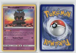 MARSHADOW 45/73 SHINING LEGENDS HOLO RARE POKEMON TCG NM - Image 3