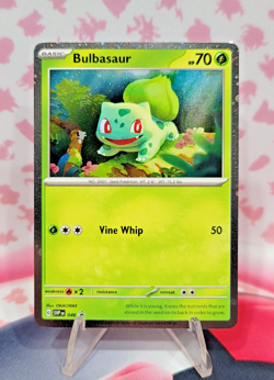 Bulbasaur SVP 046 Black Star Promo Cosmo Holo Pokemon TCG NM - Image 1