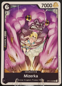Mizerka OP12-092 UC (Release Event Stamp) - One Piece - Legacy of the Master NM - Image 1