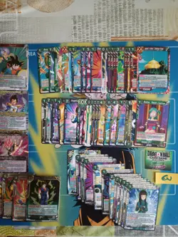 LOT 90 CARTES DRAGON BALL SUPER CARD GAME EN BT29 Full Set (C, UC) NEUF - Image 3