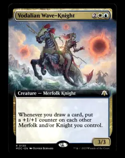 Vodalian Wave-Knight (Extended Art) 130 R Commander: March of the Machine - Image 1