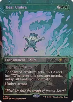 Bear Umbra (Rainbow Foil) [Secret Lair Drop Series] Foil Near Mint - Image 1