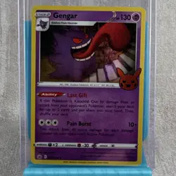 Pokemon TCG Gengar 057/198 Chilling Reign Holo Rare Stage 2 130 HP Pain Burst - Image 1