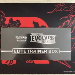Pokemon TCG Sword & Shield Evolving Skies Elite Trainer Box Set of 2 ETBs Sealed - Image 3