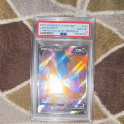 Pokemon Charizard V SWSH050 SWSH: Sword & Shield Promo Holo PSA 10 - Image 3