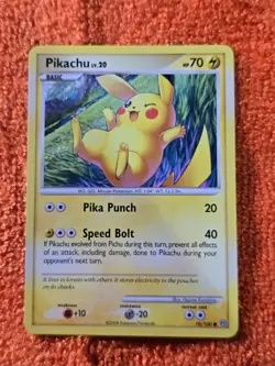 2008 Pokemon Diamond and Pearl Stormfront #70 Pikachu, C, NF/H, cd17 - Image 1