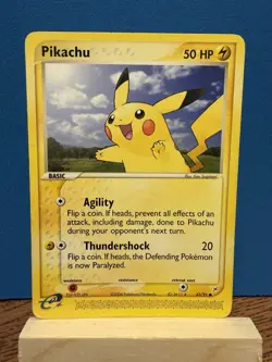 Pokemon TCG Pikachu 43/95 Team Aqua vs. Team Magma Common Card LP - Image 1
