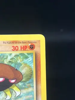 Pokemon TCG Kabuto 50/62 1st Edition Fossil LP - Image 3
