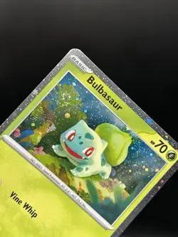 Bulbasaur 046 (swirl) - Pokemon Scarlet & Violet Black Star Promo Card - NM - Image 2