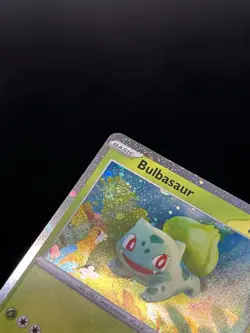 Bulbasaur 046 (swirl) - Pokemon Scarlet & Violet Black Star Promo Card - NM - Image 3