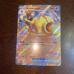 POKEMON BATTLE ACADEMY BLACK STAR PROMO 105 ARMAROUGE EX Z15 - Image 1