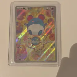 Pokemon Marill Basic Holo Foil 232/217 2026 Water HP 70 Pokemon TCG Card Stock - Image 1