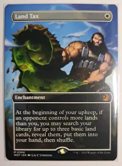 Land Tax 66/103, mythic Wilds of Eldraine Enchanting Tales MTG Magic card - Image 1