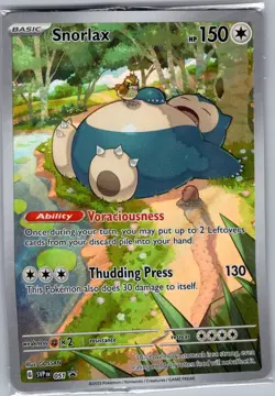 Snorlax SVP 051 SV: Scarlet & Violet Promo Cards - Pokemon Card - Sealed - Image 1