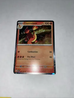 Charmeleon - (Cosmos Holo) 005/165 Sv: Scarlet & Violet Cards Holo - Image 1