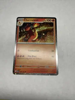 Charmeleon - (Cosmos Holo) 005/165 Sv: Scarlet & Violet Cards Holo - Image 2