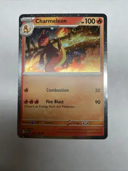 Charmeleon - (Cosmos Holo) 005/165 Sv: Scarlet & Violet Cards Holo - Image 3