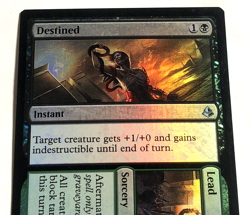 Destined Lead FOIL 217/269 Amonkhet MTG Magic the Gathering LIGHTLY PLAYED LP - Image 2