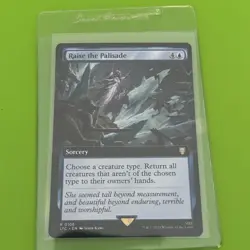 Raise the Palisade: Lord of the Rings Commander – Regular 106 (Extended Art) - Image 1