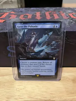 Raise the Palisade (Extended Art) Lord of the Rings - Magic The Gathering # 0106 - Image 1
