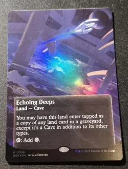 Echoing Deeps (058) (Borderless Foil) NM MTG Edge of Eternities - Image 1