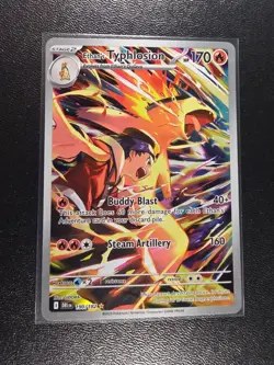 Ethans Typhlosion Illustration Rare Sv10: Destined Rivals 190/182 Pokemon TCG - Image 1