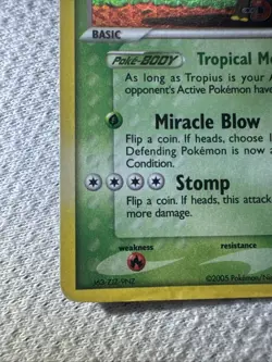 Tropius 27/107 Deoxys Reverse Holo 2005 Pokemon Card - Image 5