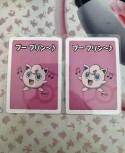Jigglypuff Old Maid Babanuki Playing Cards Pokemon Card - Image 1