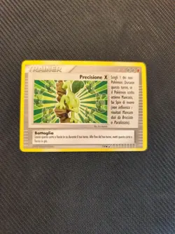 Pokemon Trading Figure Game precisione x/ x accuracy 7/8 treecko italiana nm2006 - Image 1
