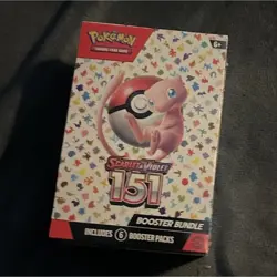 Pokemon Scarlet & Violet 151 Booster Bundle Box Mew English TCG - Image 1