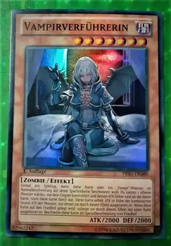 Yu-Gi-Oh PRIO Vampirverfuhrerin, "near mint", 1.Auflage - Image 1