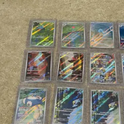 Pokemon TCG 151 Japanese AR Card Lot of 12 NM/M - Image 5