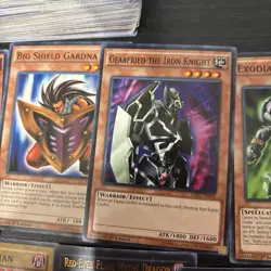 200 Konami Yu-Gi-Oh! TCG 1st Edition Mixed Card Lot - Image 1