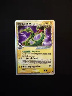 Pokemon Rayquaza ex Delta Species 97/101 Holo Card 2006 Lightning - Image 3