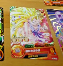 DRAGON BALL Z GT DBZ DBS HEROES CARD PRISM HOLO CARTE JPJ 04 PROMO JAPAN NM - Image 1