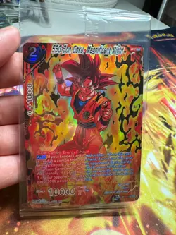 2022 Dragon Ball Super Card TCG BT17-138 SPR SSG Son Goku Magnificent Might NEW - Image 1