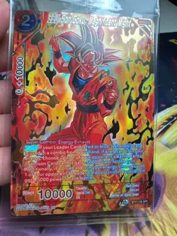 2022 Dragon Ball Super Card TCG BT17-138 SPR SSG Son Goku Magnificent Might NEW - Image 2