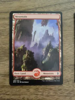 FULL ART MOUNTAIN - Battle for Zendikar mtg LP 265 266 268 269 - Choose & Save - Image 4