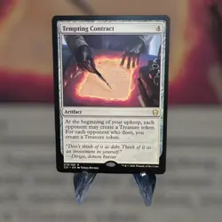 MTG Tempting Contract Commander 2021 078/081 Regular Rare - Image 1