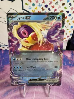 Pokemon TCG Jynx ex Scarlet & Violet-151 124/165 Holo Double Rare - Image 1