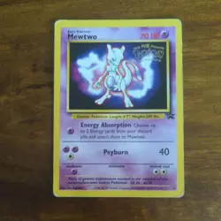 Pokemon TCG, Mewtwo #3 Black Star Promo, WB The First Movie Release - Image 1